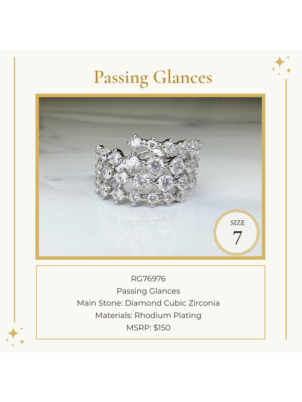 Passing Glances - Size 7 - April Birthday 2025